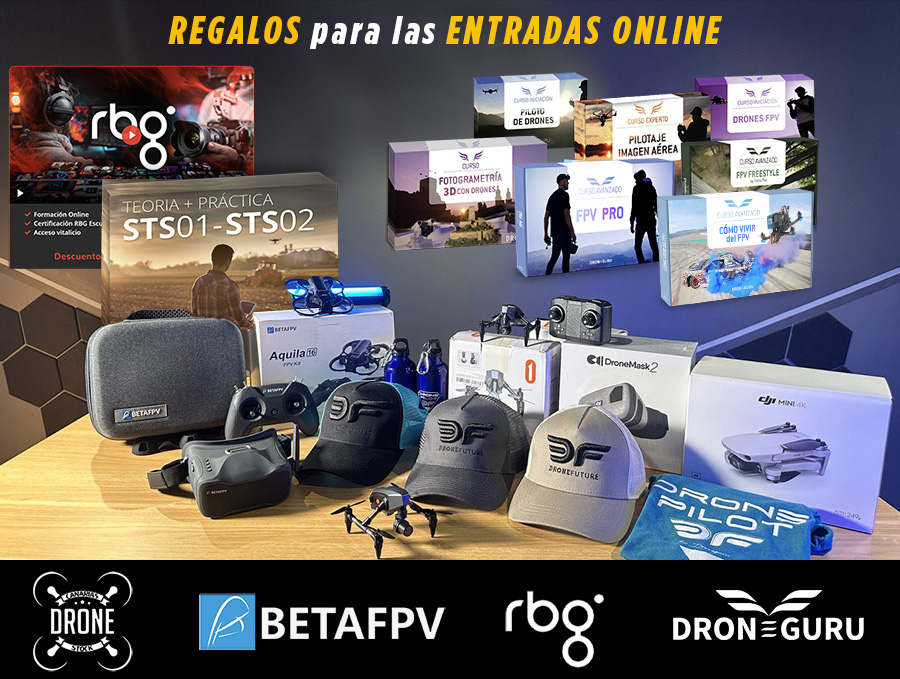 Regalos Entradas ONLINE_web Regalos Drone Future